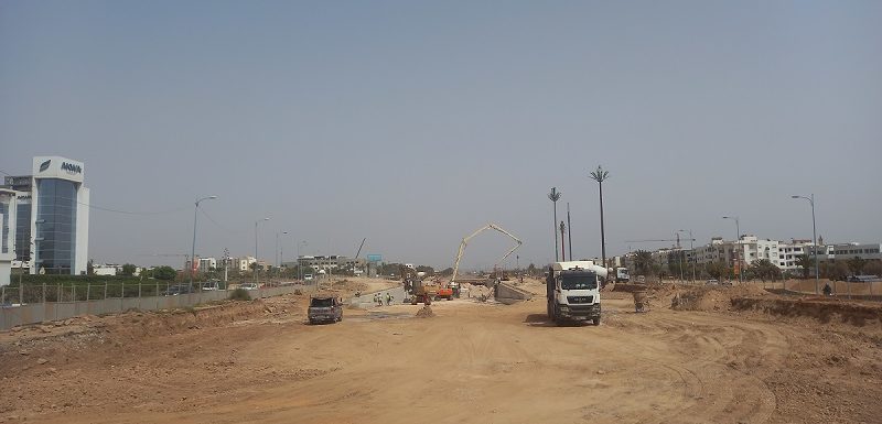 Projet immobilier Agadir: tunnel tilila en construction